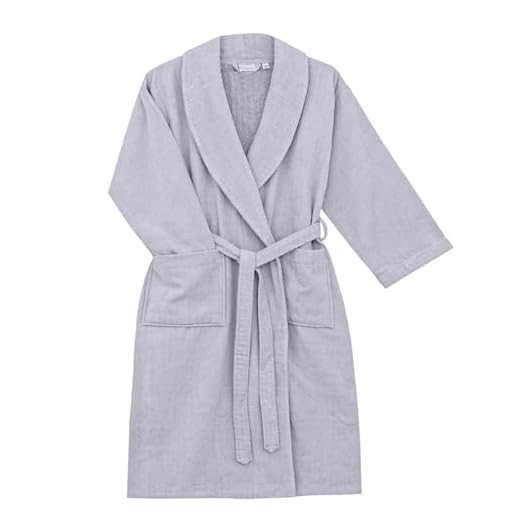 Roupão Buddemeyer Stripes Tamanho M Cinza