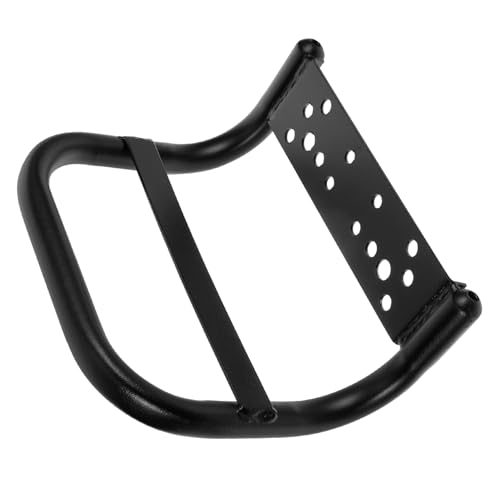 Apoyabrazos de metal para bicicleta con diseño de seguridad y montaje rápido
