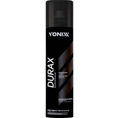 Durax Vonixx 400ml Pretinho Aerossol Spray Brilho Extremo