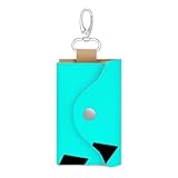 Zubehör: Schlüsseletui aus Leder + Schnappschnalle + Metallschnalle zum Aufhängen.