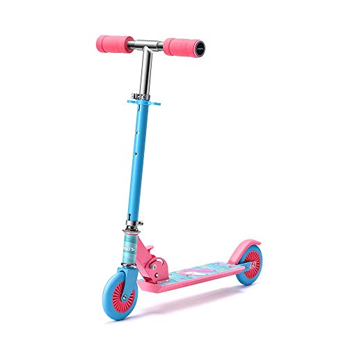 Patinete Unicorn 2 Rodas Guidão Ajustavel Suporta até 50Kgs +5 Anos Rosa Atrio - ES270 ES270