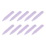 Caratteristica - Gli accessori invisibili e impermeabili per il sostegno del colletto sono realizzati con bordi lisci e angoli arrotondati, garantendo un'inserimento senza sforzo. Questi inserti prevengono efficacemente l'arricciatura dei colletti, mantenendoli nitidi e donando un aspetto ordinato e professionale tutto il giorno.