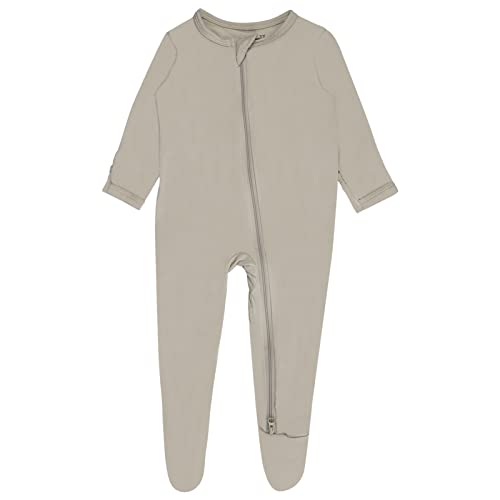 Image of GUISBY Pajamas for Baby Boys & Girls, Infant Onesie with Mitten Long Sleeve Footed Pjs
