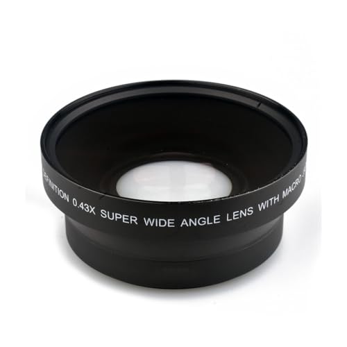 67mm Ultra Wide Angle Fish Eye Lens 0.43X with Macro Portion Optical Glass Lens