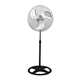 FUNCIONAMIENTO SILENCIOSO: Con solo 52 dB de nivel sonoro, ofrece ventilación potente y confortable en casa, oficina o taller.