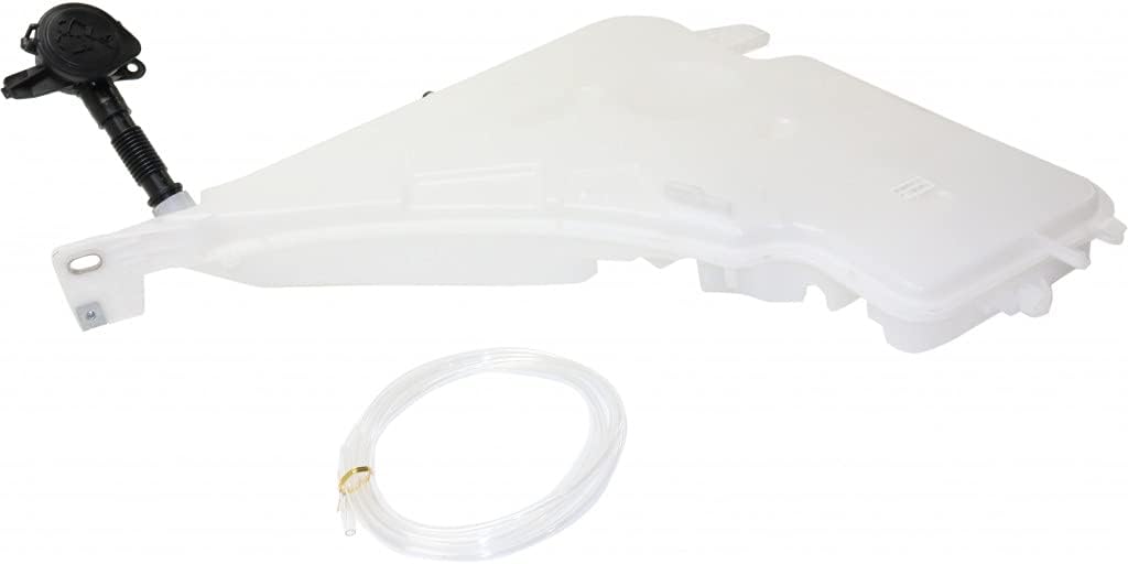 For BMW 320i / 328i / 330i / 335i / 340i Windshield Washer Reservoir 2012-2018 | Inlet | Coupe/Convertible | w/Filler Neck & Cap | BM1288111 | 61667241672