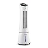 Klarstein Rafraichisseur d'Air Mobile 5 en 1 par Evaporation avec Humidificateur, Ventilateur, Ioniseur, Sans Évacuation, Mode Nuit, 45W, Débit d'Air de 180m³/h