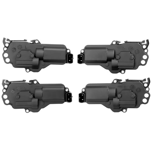 4 Pcs Power Door Lock Latch Actuators Compatible with Ford Expedition 1999-2016 F150 F250 F350 F450 Excursion Ranger Taurus Windstar Mustang Lincoln Mercury, Replaces# 6L3Z25218A43AA, 6L3Z25218A42AA