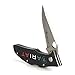 ARIAT Mexico Logo Hybrid Blade Folding Knife, Black, 3