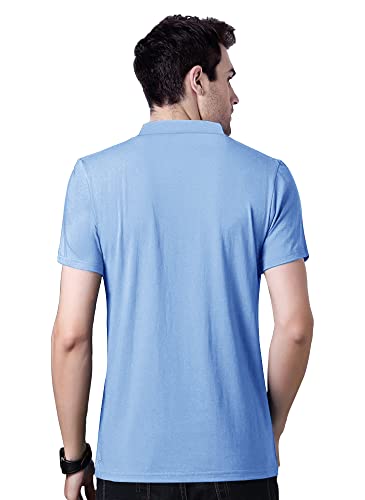 Image of EYEBOGLER Mens Regular Fit Half Sleeve Cotton T-Shirt