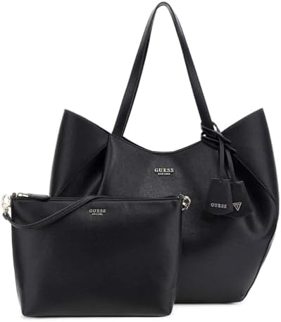 GUESS Amorette 2 in 1 Tote Bag Black