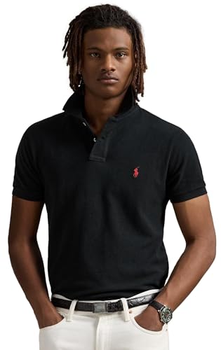 Image of POLO RALPH LAUREN Men's Custom Slim Fit Iconic Mesh Polo