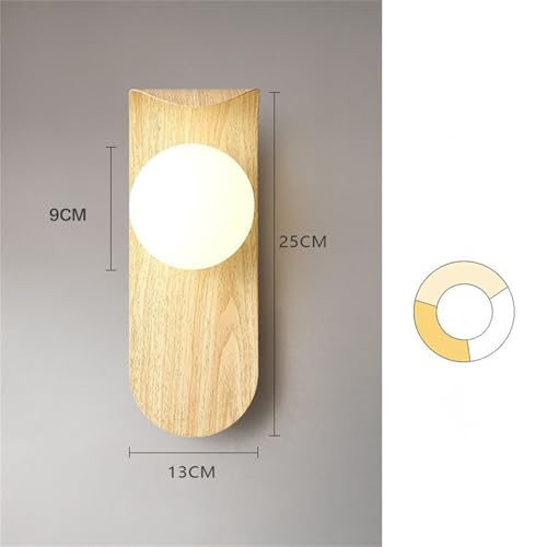Aplique de pared de hierro y cristal de alta gama con sutil acabado textura nogal 5