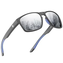 Matte Gray Frame Revo Silver Lens