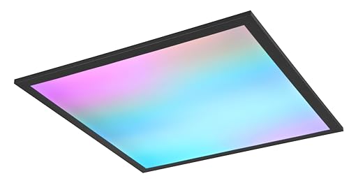 Plafonnier LED pour ambiance salon cinéma maison connecté avec télécommande RVB Beta