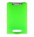 Dexas School Clipcase Storage Clipboard, Lime