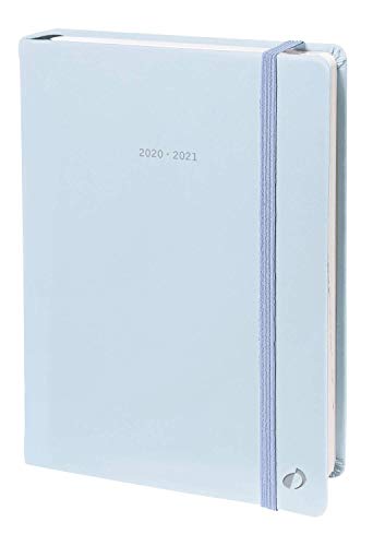 Télécharger Quo Vadis Pastel EUROTEXTAGENDA avec élastique Agenda scolaire Journalier 12x17cm Bleu Année 2020- Livre eBook France