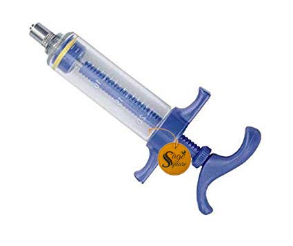 Sage Square Adjustable Hand Feeding Syringe for Birds, Puppy, Kitten, Dog, Cat, Hamster (50 ml) (1 Piece) (B085ZTZGWF) Amazon Price History, Amazon Price Tracker