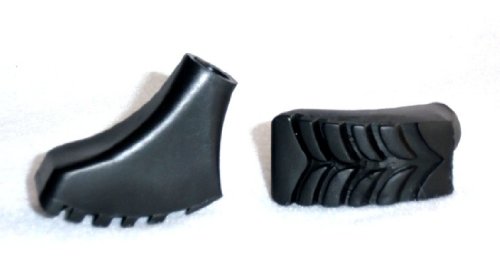 EARTHTREKGEAR Hiking Trekking Pole Replacement Feet Tips 2 Pack