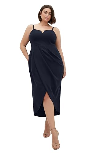 Image of City Chic Women's Plus Size Cocktail Dress - Sassy V