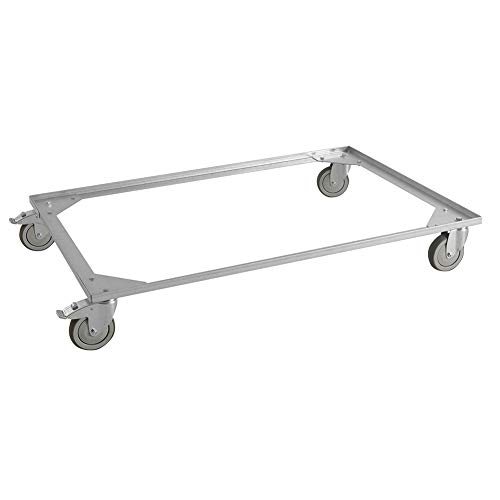 Paletten-Fahrgestell Palettenwagen, niedrig, LxBxH 1.220 x 820 x 185 mm, Tragkraft: 150 kg, verzinkt