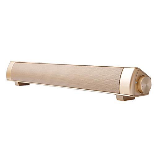 Soundbar Pc Lautsprecher 360 ° Surround-Sound Bluetooth 4.2 Drehknopf Und Rauschunterdrückung Einfach Mit Mainstream-Anwendungen Kompatibel Zu