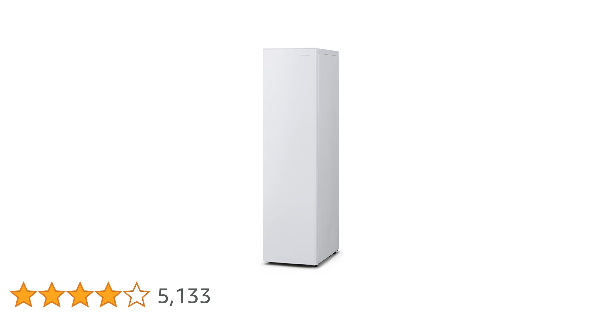 アイリスオーヤマ 24年スリム冷凍庫 IUSN-S12A-W 120L スリム冷凍庫 120L IUSN-S12A-W ホワイト