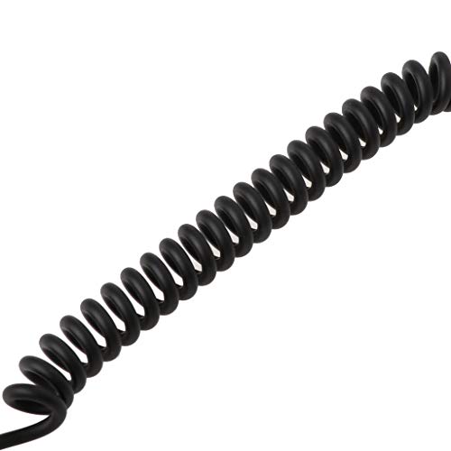Cable AUX Jack 3.5mm macho a macho 25cm negro miniatura 2