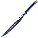 Snake Eye Tactical Fantasy Sword w/Nylon Sheath Machete Outdoors Camping (023, Blue)