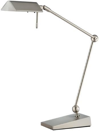 Holtkoetter 9603LED Two-Tone LED Table Lamp with Two Independent Dimmers, Satin Nickel by Holtkoetter