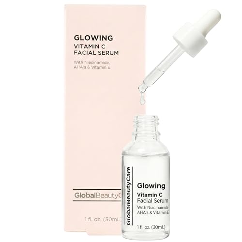 Global Beauty Care Glowing Vitamin C Facial Serum Radiance Boosti...