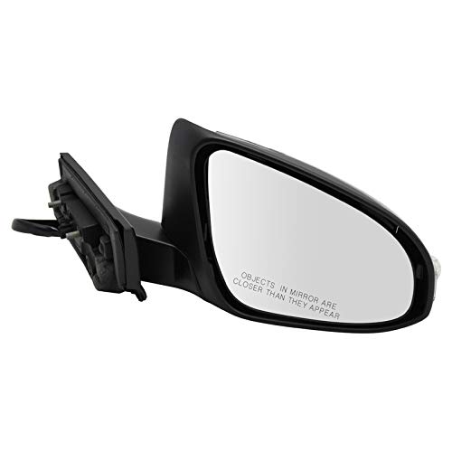 TRQ Right Passenger Mirror for Toyota C-HR 2018-2019 – Heated Turn Signal