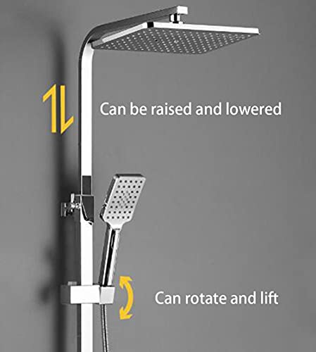 Kit de douche de salle de bain classique avec mitigeur et douchette