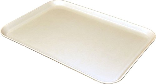 Toteline 3054031537 Chemical Resistant Tray, Glass Fiber Reinforce Plastic Composite, 21.88" x 15.93" x 1.0", White