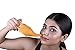 Premium Handcrafted Durable Ceramic Neti Pot, Nose Cleaner for Sinus, Dishwasher Safe 225 Ml. Capacity - Crackle Pattern Orange
