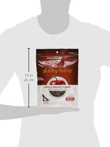 Fruitables Skinny Mini – Healthy Treats For Dogs – Low Calorie Training Treats – Free Of Wheat, Corn And Soy – Apple Bacon – 12 Ounces #TOP7
