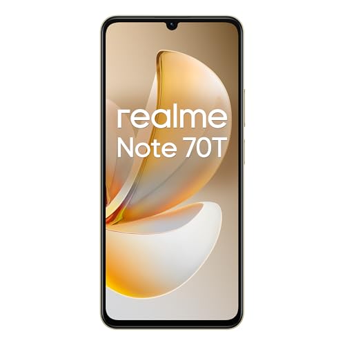 Smartphone realme Note 4GB 6.74 Batería 6000mAh IA WiFi 5 Android 15 Dorado - vue 4