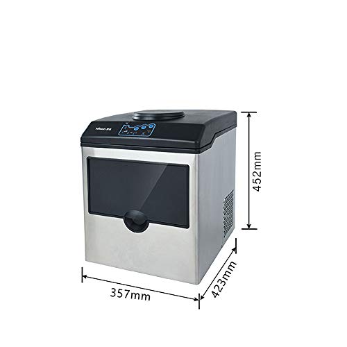 Eismaschine - 12 Eiswürfel Bereit in 8 Minuten, Vollautomatischer Haushalt/Gewerbe/Desktop Schneller Eiswürfelbereiter… – Bild 5