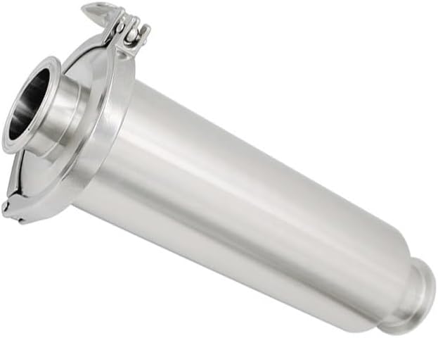 Tri Clamp Filter Stainless Steel SS304 Pipe Straight Filter 150 Mesh Filter, for Machinery Manufacturers Parts(OD51mmxferrule64)