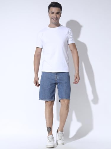 Image of Round Neck Half Sleeve Pure Cotton T-Shirt