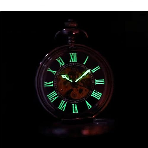 Reloj de bolsillo mecánico duradero contra obsolescencia digital 5