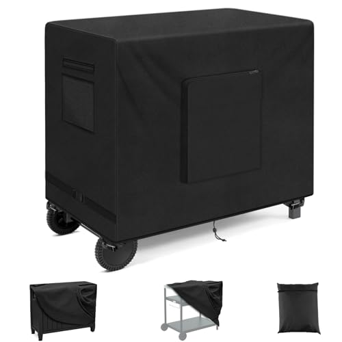 SIRUITON Outdoor Bar Cart Cover for 30 Inch Portable Outdoor