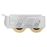 Performance De Glissement Fluide: Ce rouleau de porte coulissante est équipé d'un roulement à billes et de doubles roues en cuivre, garantissant un mouvement fluide et sans effort pour vos portes coulissantes de placard et de patio