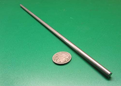 17-4 PH Stainless Steel Hardened Shaft .218" Diameter x 12" Long 1 pc