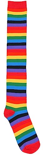 Image of ToBeInStyle Women's Colorful Patterned Design Knee High Socks