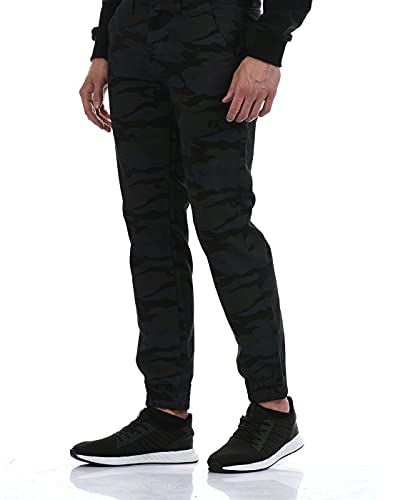 Image of Pepe Jeans Men's Mid Rise Relaxed Pants /Trousers