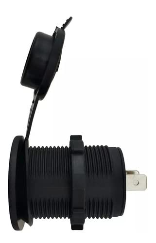 Adaptador Tomada Plug Acendedor Isqueiro Fêmea 12v 24v Marinizado Barco Carro Moto