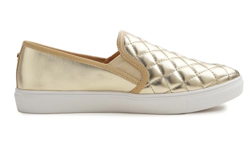 Image of FEVERSOLE Women's Casual Slip On Sneaker Comfort Quilted Loafer Flats