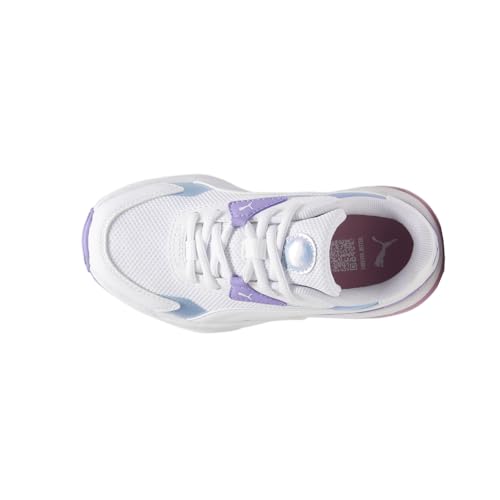 PUMA Kids Girls Vis2k Bouncy Sky Slip On Sneakers Shoes Casual - White - Size 3 M4