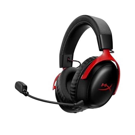 HyperX Cloud III S Wireless Gaming Headset mit bis zu 120 Std. Akkulaufzeit